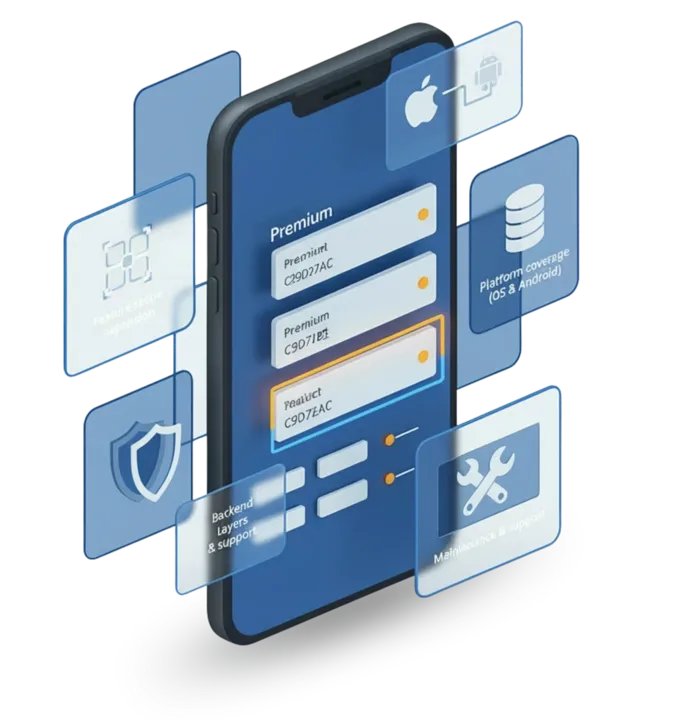 Secure, feature-rich mobile app built for iOS and Android