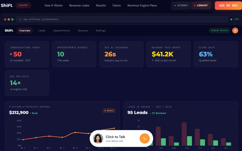 Shift Now screenshot